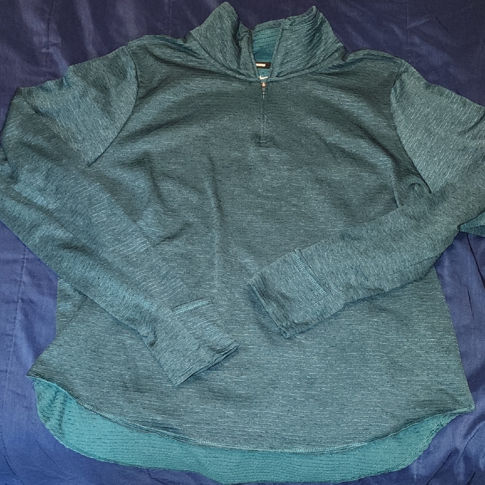 Nike Teal Dri-FIT Running Pullover